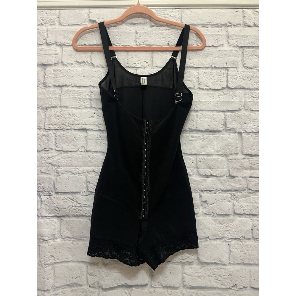 SHAPERX Women Shapewear Tummy Control Fajas Colombiana Open Bust Bodysuit Size M